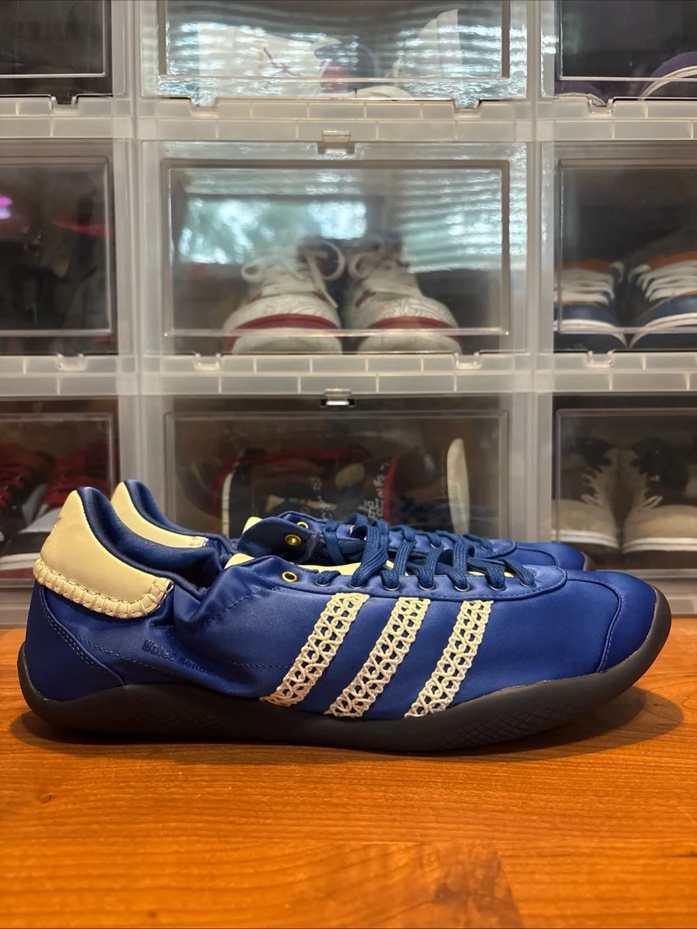 Wales Bonner X adidas Karintha Royal Blue JR1774 Casual Sneakers Men’s Sz 13 NEW